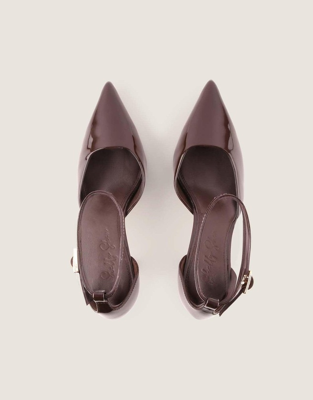 Shelly Shen - Remy High Heel Pumps Brown Patent