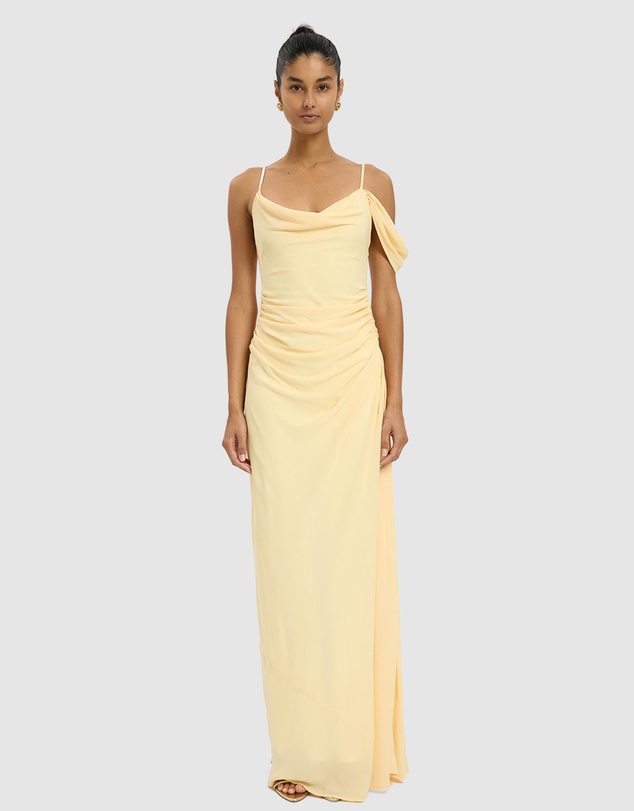 With Harper Lu - Draped Gown