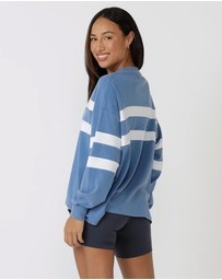 Lorna Jane - Campus Oversized Washed Lightweight Sweat