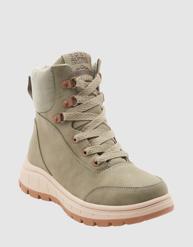 Roxy - Womens Karmel Lace-Up Boots