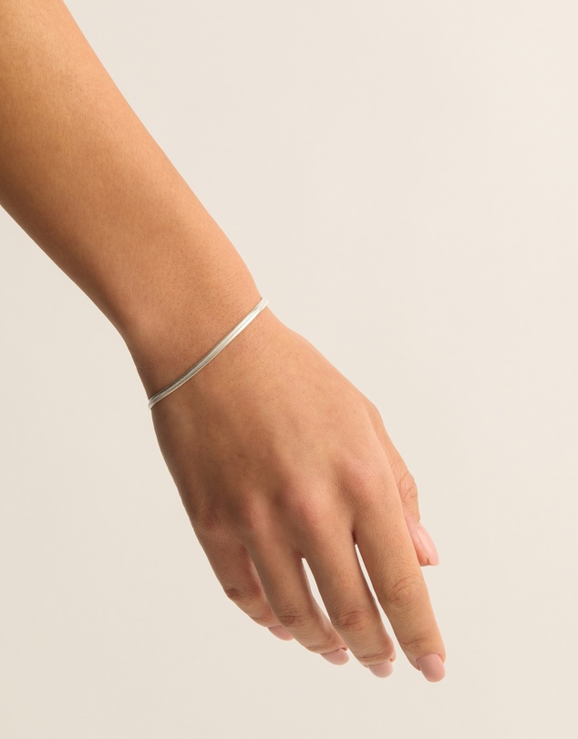 By Charlotte - Herringbone Chain Bracelet