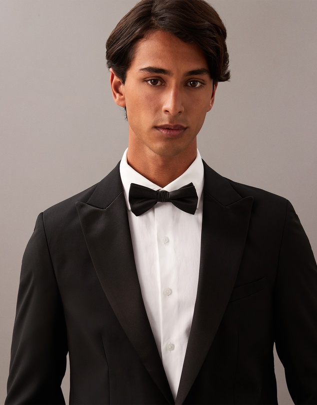 Calvin Klein - Grosgrain Lapel Wool Dinner Jacket