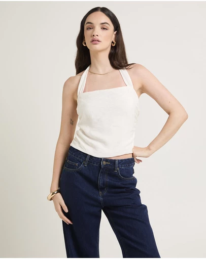 Subtitled - Myrel Gathered Halter