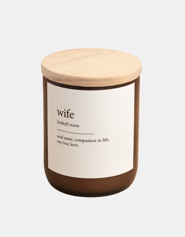 The Commonfolk Collective - Wife ~ Dictionary Meaning Candle