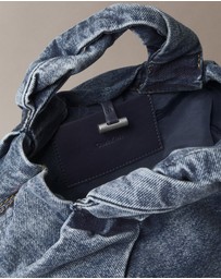 Calvin Klein - Twisted Denim Crossbody Bag