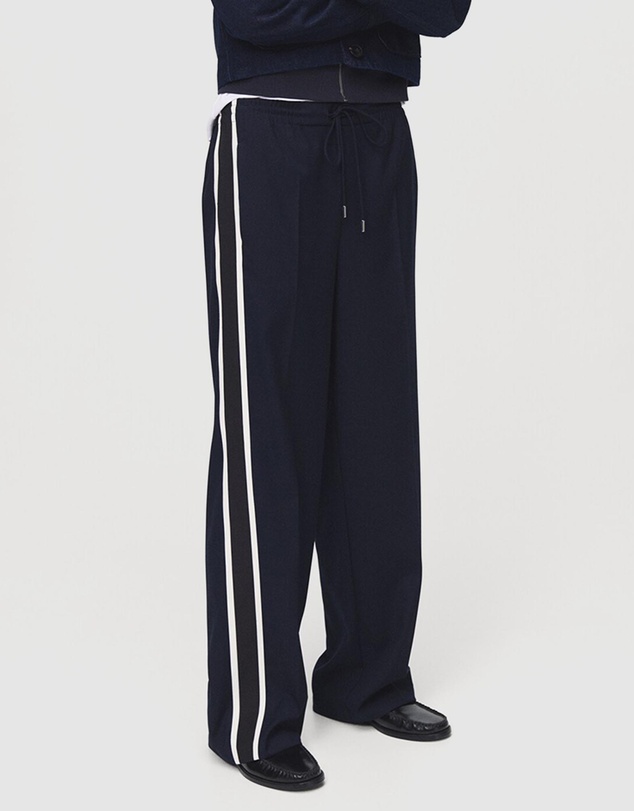 M.N.G - Contrast Stripe Straight Trousers
