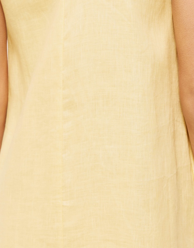AERE - Maya Linen Relaxed Midi Dress