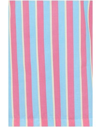 Petal & Pup - Benito Mini Dress - Aqua Pink Stripe