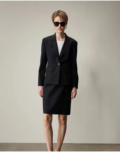 IDA+S - Arden Wool Tailored Skirt
