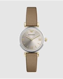 Emporio Armani - Taupe Analogue Watch