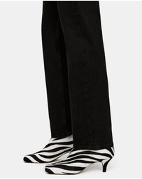 ARKET - Zebra-Print Ankle Boots