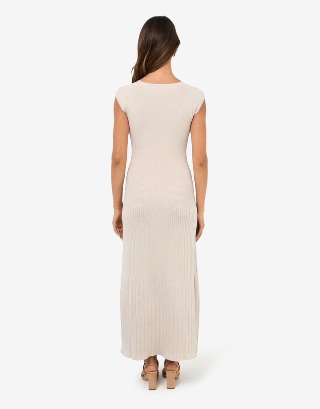 Forcast - Lourdes Ribbed Knit Dress