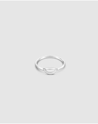 Ichu - Half Double Circle Ring