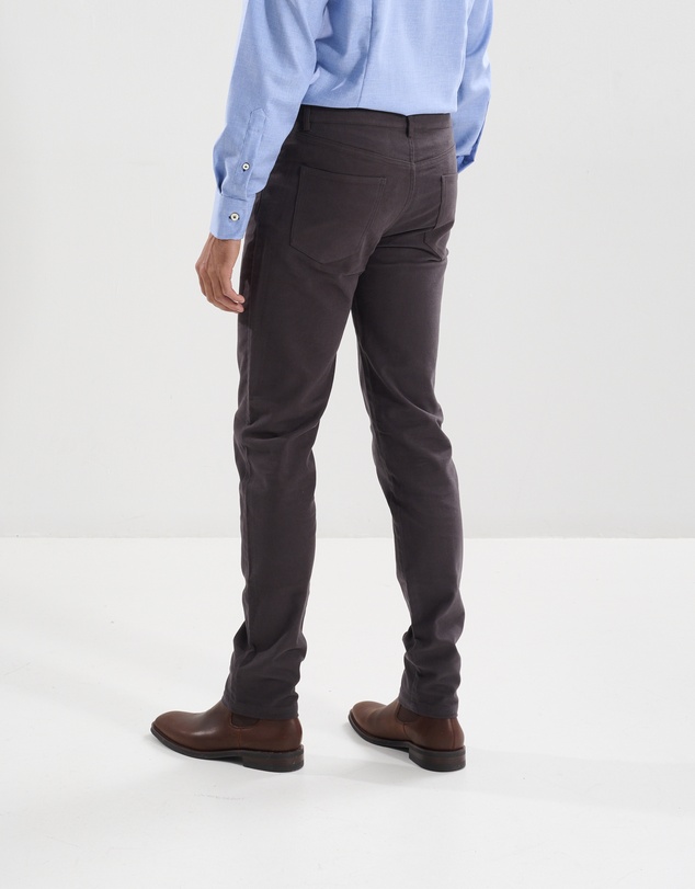 3 Wise Men - 3 Wise Men Ruxton Moleskin Trouser - Charcoal