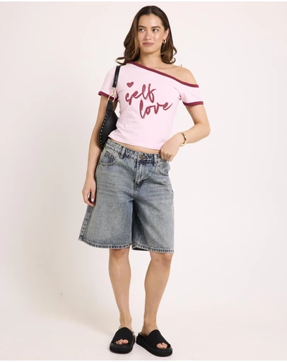 Alice In The Eve - Self Love Slashed T-Shirt