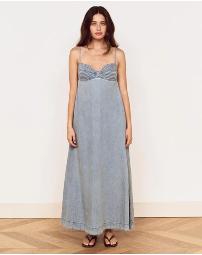 MINKPINK - Eden Denim Sundress