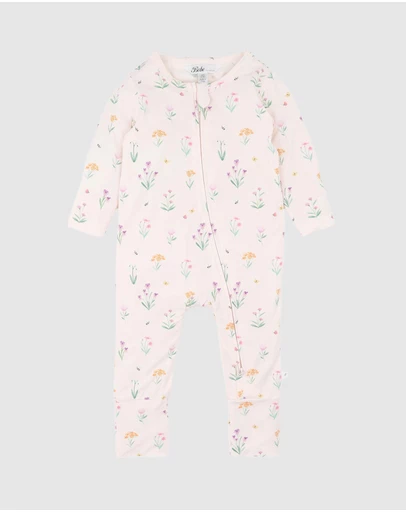 Bebe by Minihaha - Eliza Ecocosy LS Zipsuit - Babies