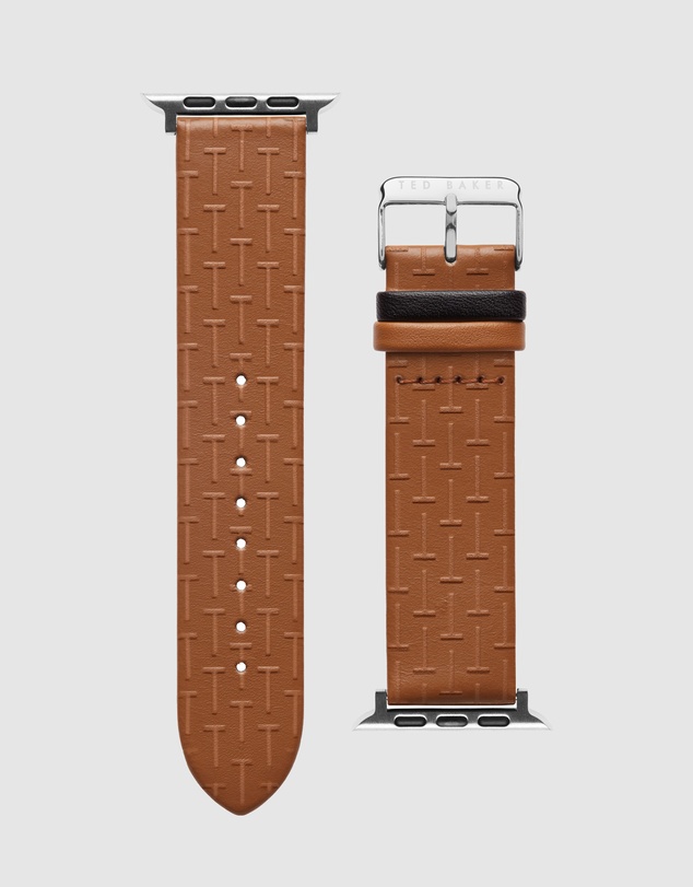 Ted Baker - Ted Baker Apple Band - Ted Embossed Tan
