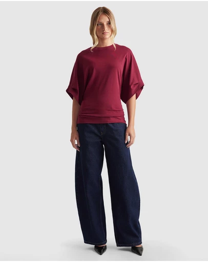 Decjuba - Leah Tie Back Tee