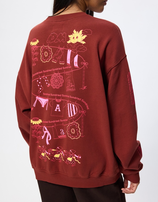 Damson Madder - Sundried Washing Line Sweatshirt