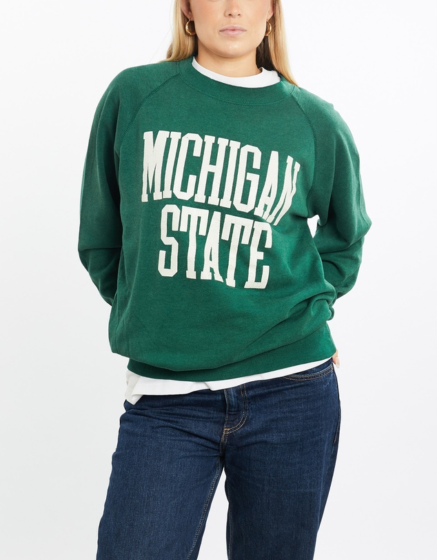 Vintage by The Real Deal - Pre Loved - Vintage 80s Michigan State Sweatshirt