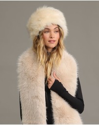 Morgan & Taylor - Elaina Faux Fur Cossack Ski Hat