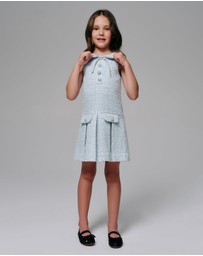 Bardot Junior - Enes Boucle Mini Dress - Kids-Teens