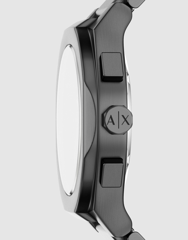 Armani Exchange - Gun-Metal Chronograph Watch