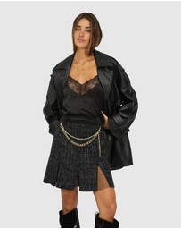 Belle & Bloom - Set Me Free Tweed Skirt