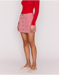MINKPINK - Freya Stripe Mini Skirt