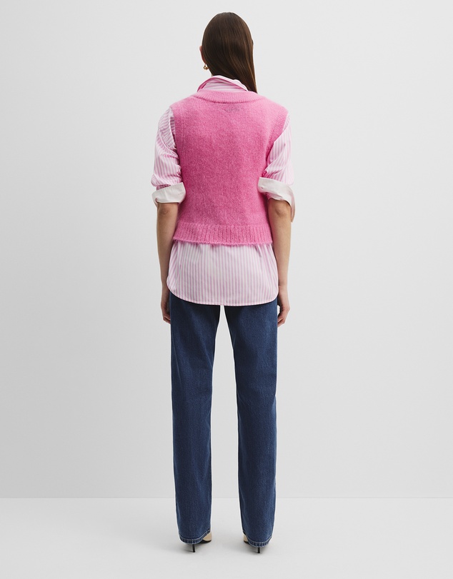 Country Road - Fluffy Knit Vest