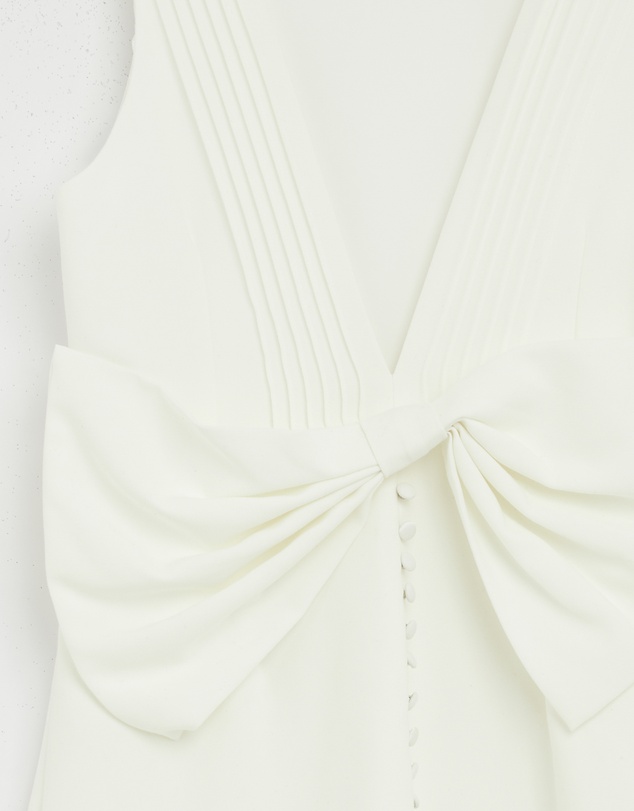 Revibe - Repaired CHANCERY Sadie Mini Back Bow Dress - AU 12