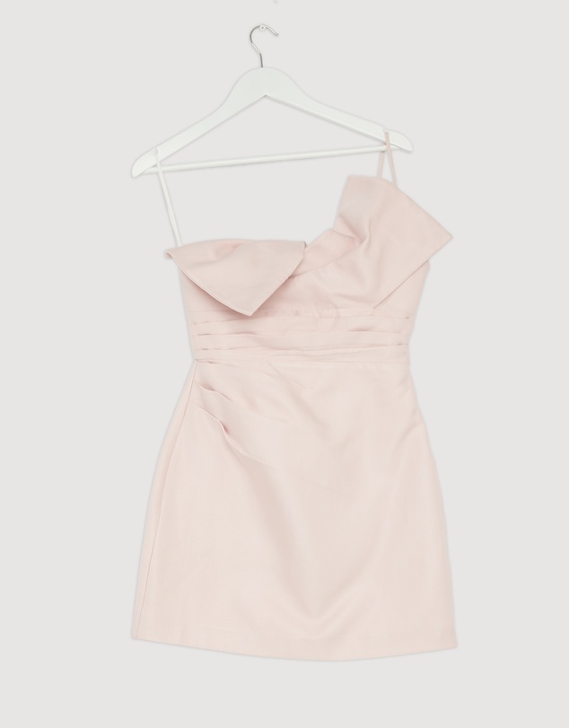 Revibe - Repaired Shona Joy Otis Twist Knot Mini Dress - AU 10