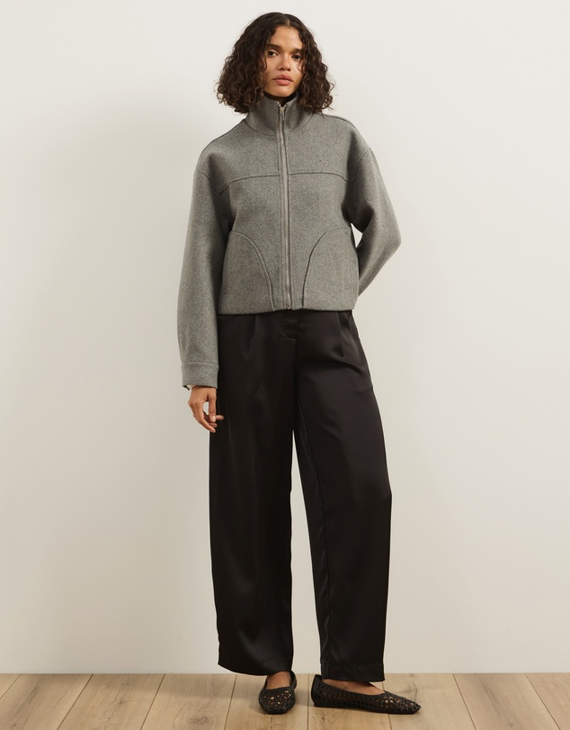 Atmos&Here - Iris Wool Blend Bomber