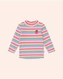 Huxbaby - Tutti Frutti Stripe Rib Skivvy - Babies-Kids