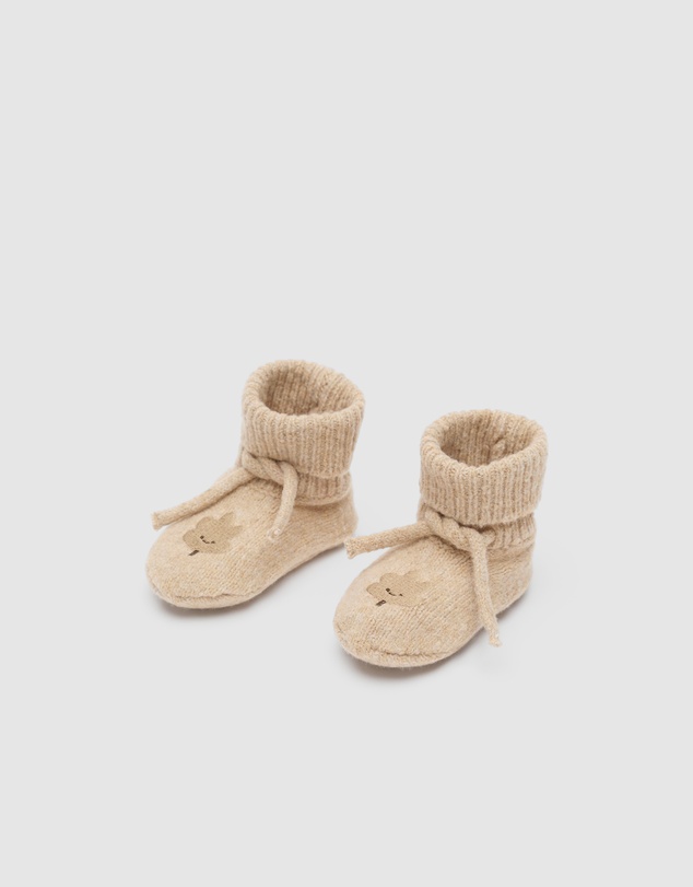Seed Heritage - Leaf Knit Bootie