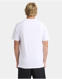 Quiksilver - Mens Line Up Stripe T-Shirt
