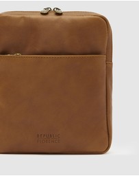 Republic of Florence - Gaius Tan Leather Satchel Bag