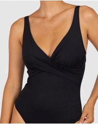 Baku Swimwear - Chloro D-E Cup Wrap One Piece Swimsuit