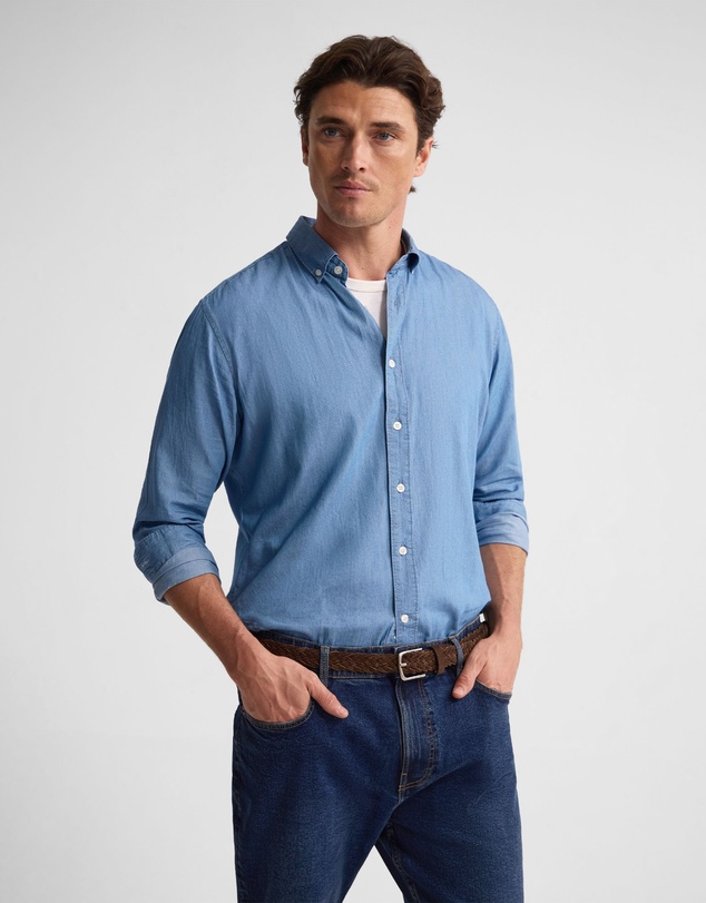 Oxford - Rover Washed Denim Shirt