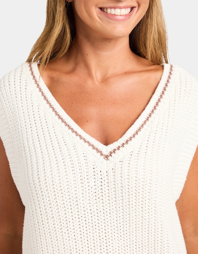 Roxy - Womens Hazy Light Kintted Vest