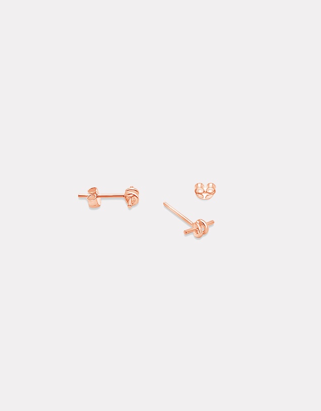 Ichu - Knotted Bar Earrings