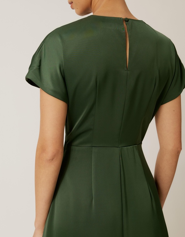 Tussah - Reena Satin Midi Dress