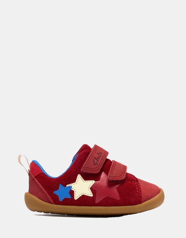 Clarks - Roamer City (T) Dark Red