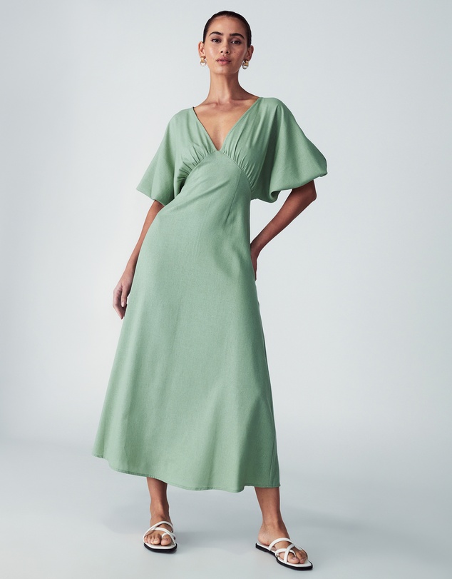 ST MRLO - Palm Midi Dress
