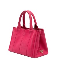 Pre-Loved by Azura Reborn - Pre-Loved Small Canvas Canapa Logo Satchel