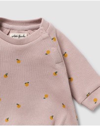 Wilson & Frenchy - Mini Mando Organic Waffle Bodysuit - Babies
