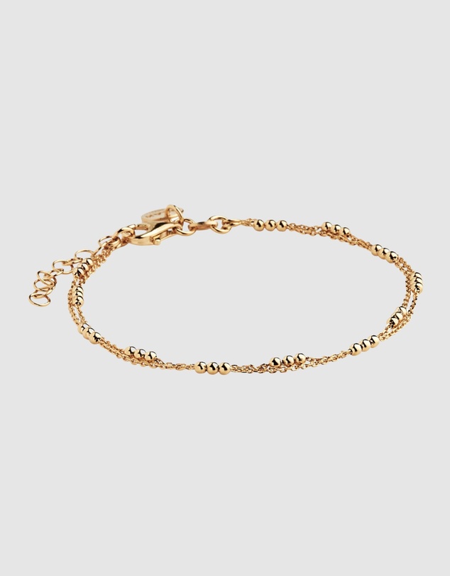 Najo - Halcyon Yellow Gold Bracelet (18.5cm+ext)