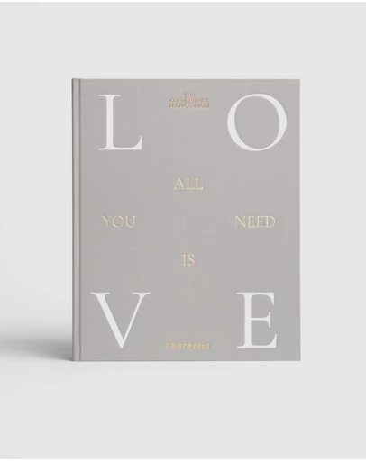 Printworks - Printworks Photo Album-All You Need Is Love-Grey