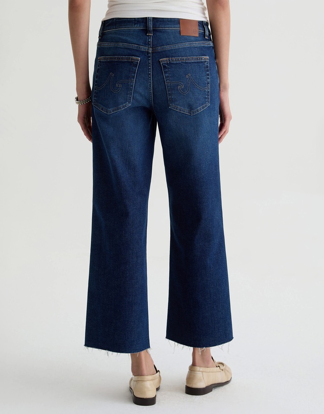 AG Adriano Goldschmied - Saige Wide Leg Crop Jeans